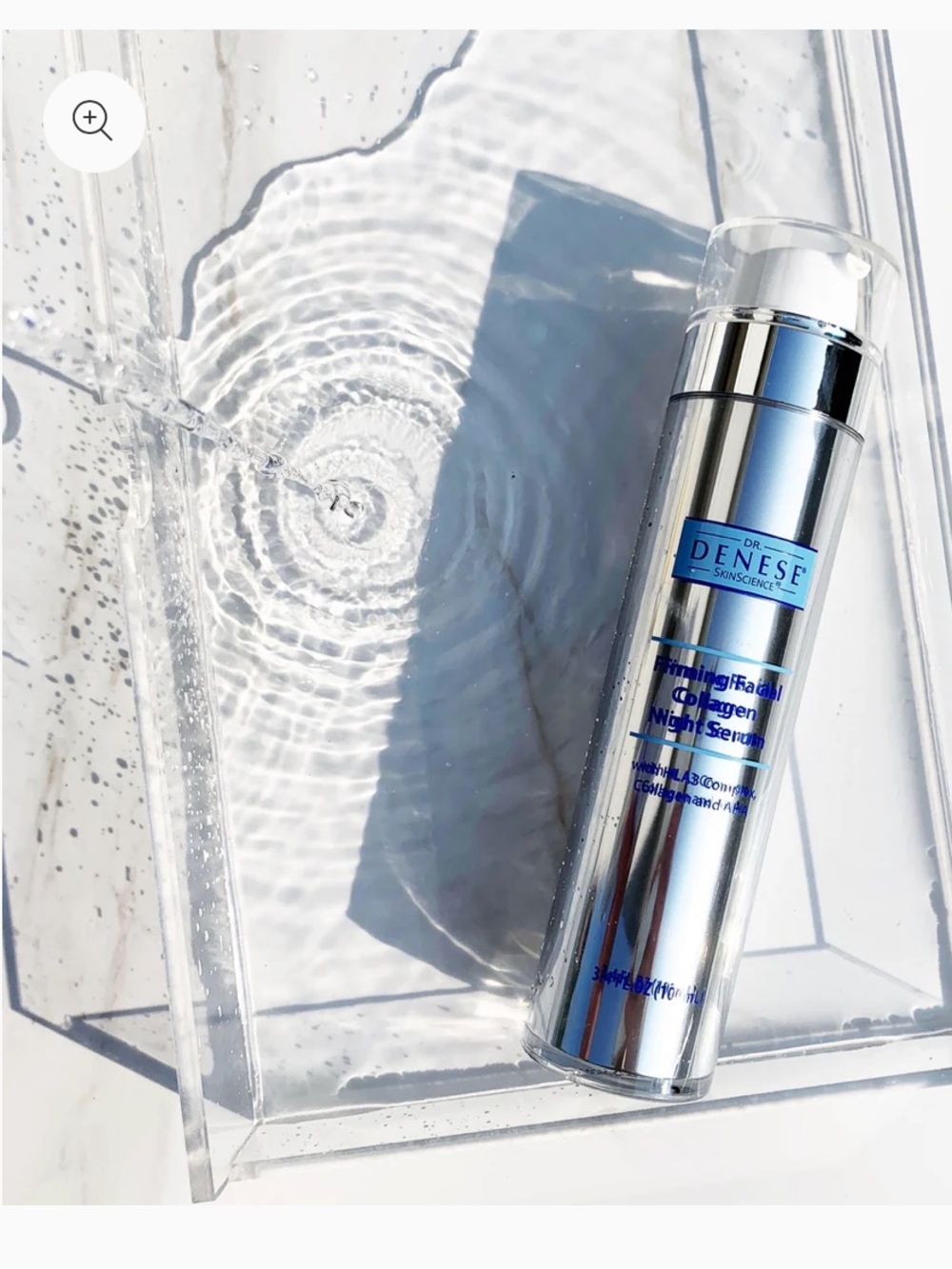 Dr. Denese. Super Size. Firming Facial Collagen Night Serum. 3.4oz/100ml - Picture 3 of 12